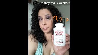 Apple Cider Vinegar Pills Review [upl. by Bonita]