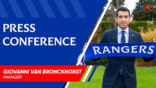 PRESS CONFERENCE  Giovanni Van Bronckhorst  22 Nov 2021 [upl. by Wilhelmina]