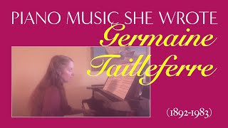 Germaine Tailleferre Impromptu [upl. by Atilol]