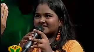 Oviya  Anubavam pudhumai from Kadhalikka neramillai  Ragamalika Champ of champs Jaya TV [upl. by Droflim]