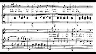 quotStändchenquot Schubert Schwanengesang D 957 soprano piano score and translations [upl. by Jessamine]