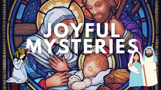 🕊 Joyful Mysteries  Mondays amp Saturdays  Rosary with Scripture [upl. by Etnoed]