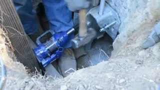 B Line Helical Pier Professionals Foundations Repair Video 3 [upl. by Aillil441]