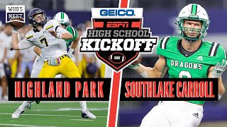 Highland Park TX vs Southlake Carroll TX Football  ESPN Broadcast Highlights [upl. by Whyte542]