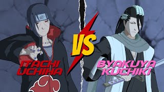 Naruto vs Bleach Itachi vs Byakuya Fan animation Fight Part 1 [upl. by Christina]