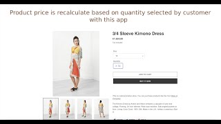 Price Change Based On Quantity  Shopify App [upl. by Jo Ann42]