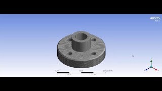 Ansys  Structured Mesh Hexahedral Mesh [upl. by Hamian]