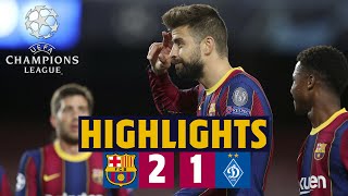 BARÇA 21 DYNAMO  HIGHLIGHTS amp REACTIONS [upl. by Ailbert986]