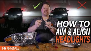 How to Aim and Align Your Headlights [upl. by Renelle901]