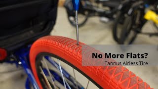 No More Flats Tannus Airless Tire Review [upl. by Parris]