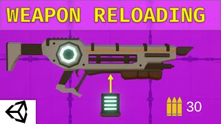 10 Weapon Reloading using animation events in unity [upl. by Eleaffar]