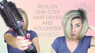 REVLON VOLUMIZING HAIR DRYER 🌟 OneStep Volumizer Hair Dryer Salon Pro Collection Review [upl. by Richardo738]