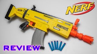 REVIEW Nerf Fortnite ARL  Stryfe Reskin [upl. by Hook]