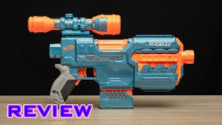 REVIEW Nerf Elite 20 Phoenix CS6  The New Stryfe [upl. by Schell]