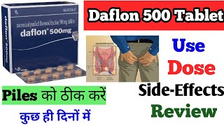 Daflon 500 Tablet Use Dose SideEffects Precautions And Review [upl. by Minnie]