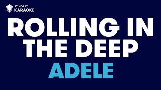 Adele  Rolling In The Deep Karaoke with Lyrics [upl. by Oiliduab]