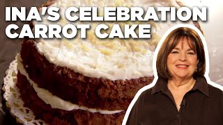 Ina Gartens Carrot Cake Recipe  Barefoot Contessa  Food Network [upl. by Issak]