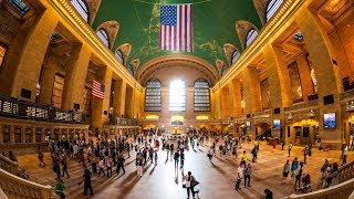 Walking Tour of Grand Central Terminal — New York City 【4K】🇺🇸 [upl. by Clovah]