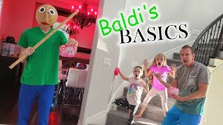 Baldis Basics in Real Life in Our New House BFF Toys Scavenger Hunt [upl. by Beitz]