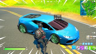 New LAMBORGHINI CAR in Fortnite [upl. by Anerda]