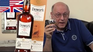 Whisky ReviewTasting Dewars 12 years [upl. by Ahsilif38]