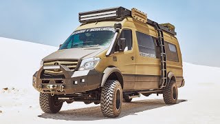 INSANE OFFROAD VAN CONVERSION  An INDEPTH Look At THE ULTIMATE CUSTOM CAMPERVAN ⛰️🚐 [upl. by Dorrie]