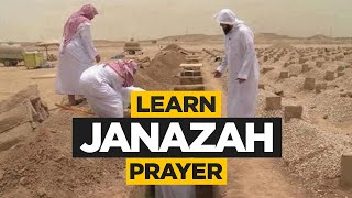 The BEST way to Pray Janazah Funeral Prayer in Islam  A step by step guide to the Janazah Prayer [upl. by Araas]