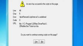 Script Error in windows 7 [upl. by Eiramacissej]