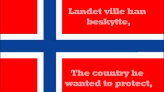 National anthem of Norway Lyrics [upl. by Rimola]