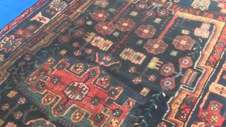 Scrub Cleaning Persian Rug [upl. by Yrrap]