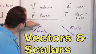 12  What are Vectors and Scalars [upl. by Eahsan32]