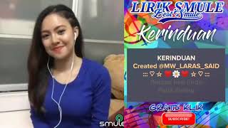 Kerinduan Karaoke  Baby Shima  Duet Bareng Artis Smule [upl. by Trevethick]