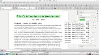 LibreOffice Writer The Basics [upl. by Nannek142]