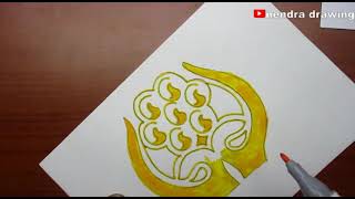 how to draw SAARC logo l saarc symbol [upl. by Chic]