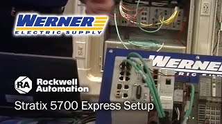 Rockwell Automation Stratix 5700 Express Setup [upl. by Adnohsal]