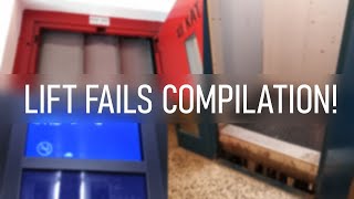 LIFT FAILS COMPILATION 100 Subscriber special [upl. by Emalia]