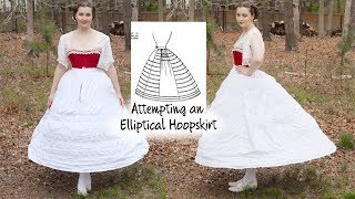 Attempting to Make an Elliptical Hoop Skirt [upl. by Aniaz416]