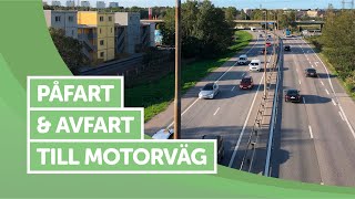 Ta Körkort  Påfart amp avfart till motorväg [upl. by Einnahpets]