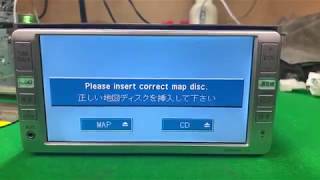 Toyota NDDNW58  NDDNW57 Boot Program Disc Inser Map Disc Solved File link in descriptions [upl. by Gnav942]
