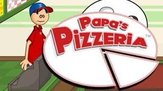 Papas Pizzeria Full Gameplay Walkthrough All Levels [upl. by Anyela]