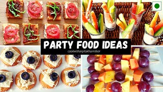 Party Food Ideas  Party Appetizers  Finger Foods [upl. by Eintrok34]