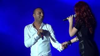 ARASH feat EMELIE quotBroken Angelquot Live  Media City Amphitheatre Dubai Jan 21 2012 [upl. by Lobel]