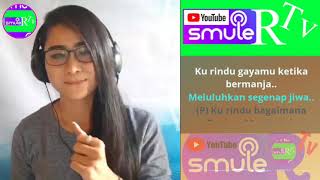 Gala Gala  Karaoke Smule duet bareng Tasya karaokedirumahaja [upl. by Karly]