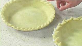 How to Crimp Decorative Pie Crusts [upl. by Aryahay806]