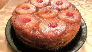 Galuis Double Layer Pineapple Upside Down Cake [upl. by Akived]