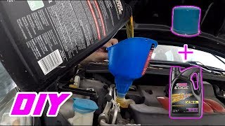 2007  2012 Nissan Sentra Oil Change Detailed Walkthrough [upl. by Alleunamme734]