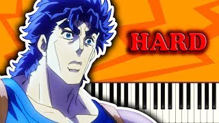 JOJOS BIZARRE ADVENTURE OP 1 JOJO SONO CHINO SADAME  Piano Tutorial [upl. by Nosilla]