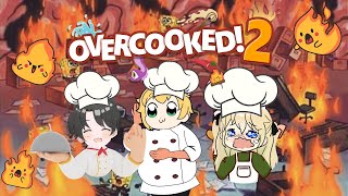 【爆笑厨房】【地狱难度 Overcooked2】😱煮饭也能笑死人【全员智商下线】🤯笑到抽搐【厨房修罗场】🔥史上最混乱的厨房游戏 [upl. by Nnil]