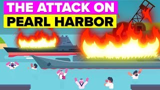 The Attack on Pearl Harbor  Surprise Military Strike by the Imperial Japanese Navy Service [upl. by Legyn]