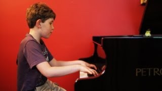 AweInspiring 9YrOld Piano Prodigy [upl. by Seerdi]